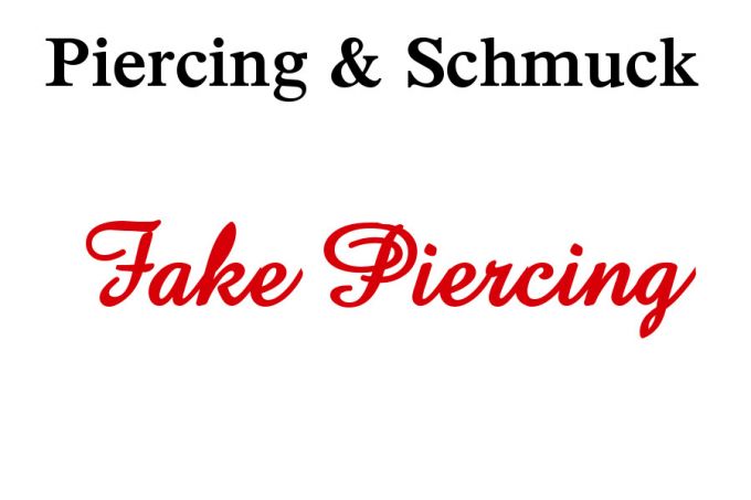 Fake Piercing